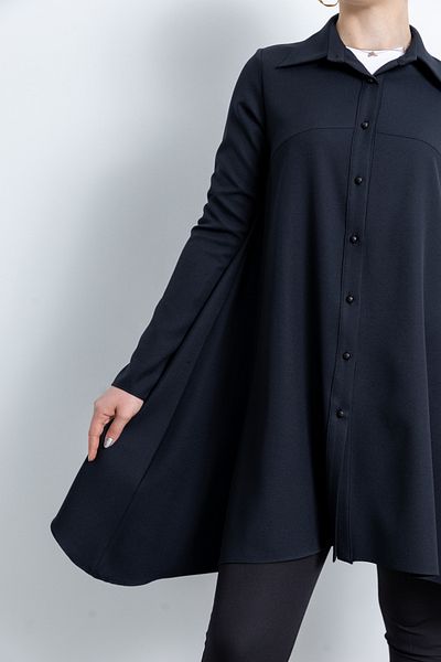 TUĞBA ERGÜL Women's Crepe Fabric Tunic 1230