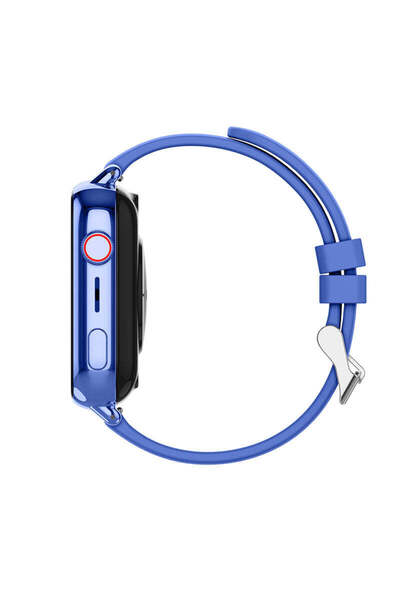Techone Ceas inteligent GPS SuperTracker pentru copii cu localizare și telefon, albastru