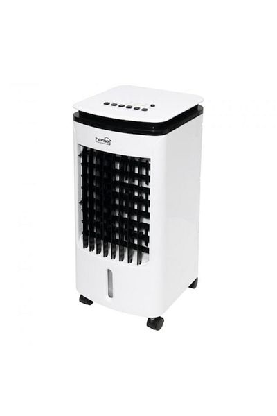 Home Răcitor de aer cu telecomandă, pentru acasă, 80 W, 3 moduri, 3 viteze, rezervor de apă încorporat