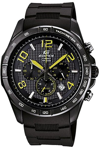 Casio Edifice Efr-516Pb Black Original Silicone Watch Band
