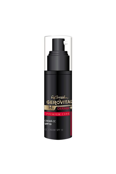 GEROVITAL Crema CC Gerovital H3 Derma+ Premium Care, cu SPF10, 30 ml