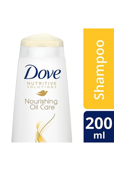 Dove Solutions Nourishing Oil Care Shampoo 200 ml