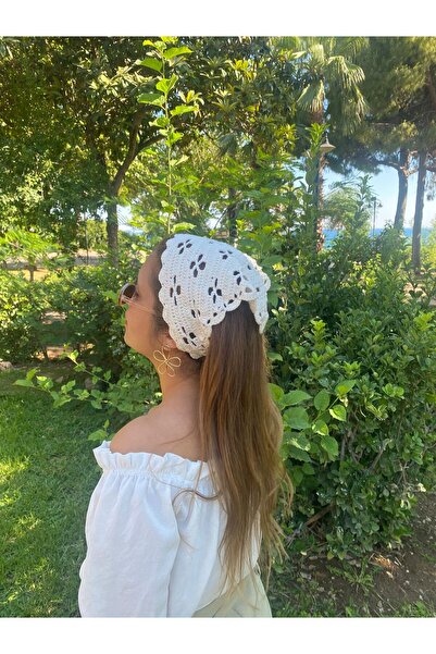 Nil Aksesuarları Bandana din plasă cu model de flori