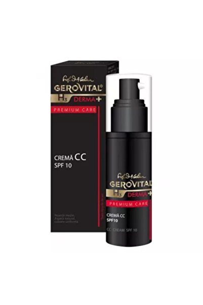 GEROVITAL Crema CC Gerovital H3 Derma+ Premium Care, cu SPF10, 30 ml