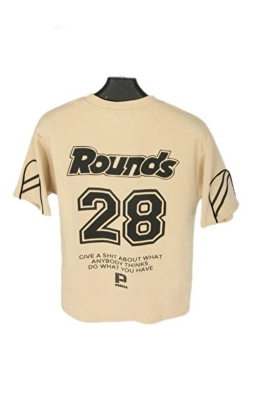 ALANAQA Boys' oversized unisex T-shirt, ages 3-13 years