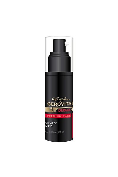 GEROVITAL Crema CC Gerovital H3 Derma+ Premium Care, cu SPF10, 30 ml