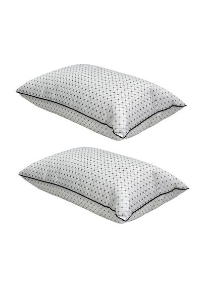 smart home Luxury Pillowcase Set of 2 for Bed, Sofa and Couch with 100% Polyester Filling | Size 70 x 40 cm