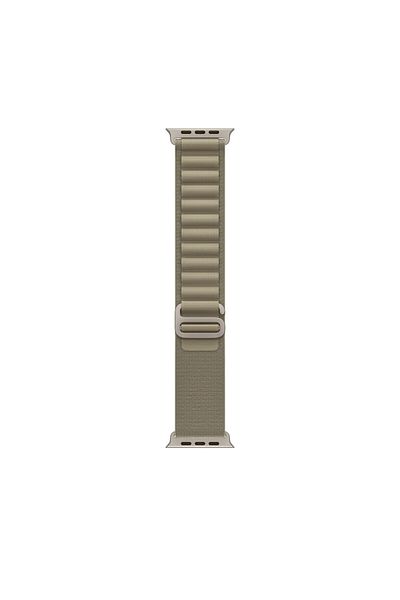THD Curea Alpine Loop, Compatibila Apple Watch Ultra2 49 Mm, Apple Watch 45 Mm Seria 9, Olive