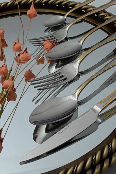 Glazze Fork Knife Spoon Set 36 Pieces