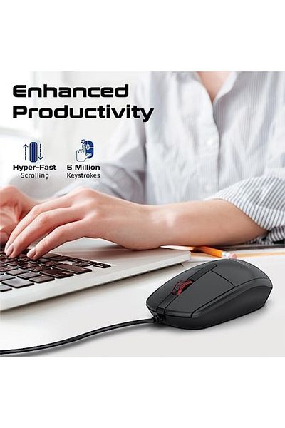 Promate ماوس سلكي بدقة 1200 نقطة في البوصة