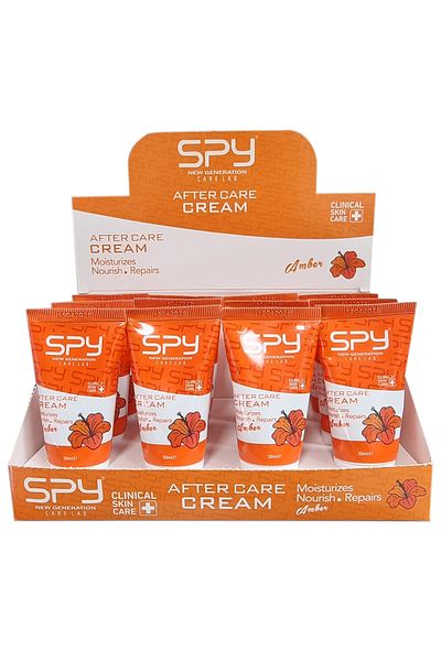 SPY Care Lab Tattoo Aftercare Cream Box 12 Pcs X 30 ml after Care Orange Amber