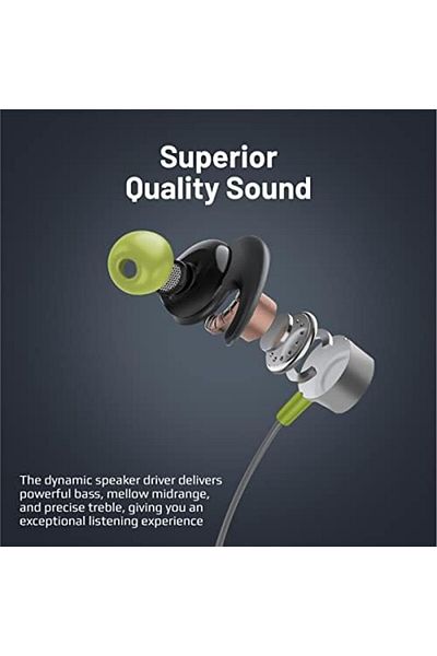 Promate Wireless Neckband Earphones, High-Definition Bluetooth 5.0 Earphones with TF Card Reader, Ha