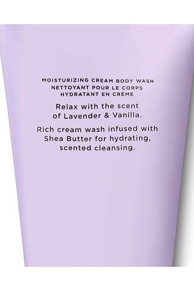 Victoria's Secret Cremă de curățare hidratantă, Lavandă și vanilie, Victoria's Secret, 236 ml