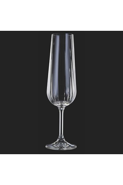 MAISON FORINE Set of 4 champagne glasses 280ml, Anna