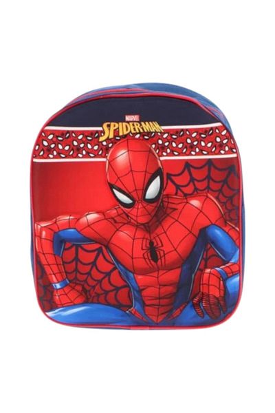 SPIDERMAN 3D Children's Backpack, 30x26x10 Cm, Multicolor, Adjustable Straps, , Marvel