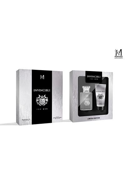 Intisimo Set Invincible Extreme, Men, Perfume 50 ml+After Shave 50 ml - Montage Brands