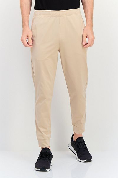 RBX Men Sportswear Fit Outdoor Sweatpants, Beige