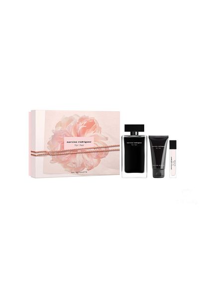 Narciso Rodriguez Narciso Rodriguez For Her Eau de Toilette, Set EDT 100ml+Body Lotion 75ml+EDT 10 ml