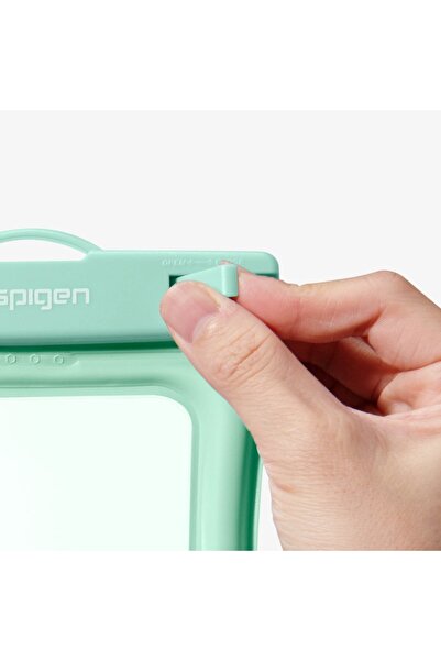 Spigen Aqua Shield Floating WaterProof iPX8 Sertifikalı Su Geçirmez Yüzer Kılıf (2 Adet) A610 Mint ACS06019