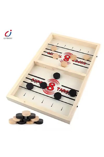 rexa Interesting Creativity Wooden Desktop Chess Board Game Catapult