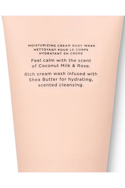 Victoria's Secret Cremă de curățare hidratantă, lapte de cocos cu trandafir, Victoria's Secret, 236 ml