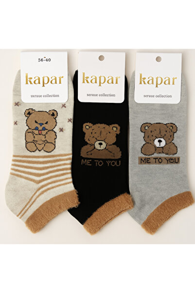 BB Дамски 🧸 3-компонентен комплект дамски чорапи с мечешки мотив „Me To You“ – 36-40 ГЛЕЗЕН ПЪЛНИ