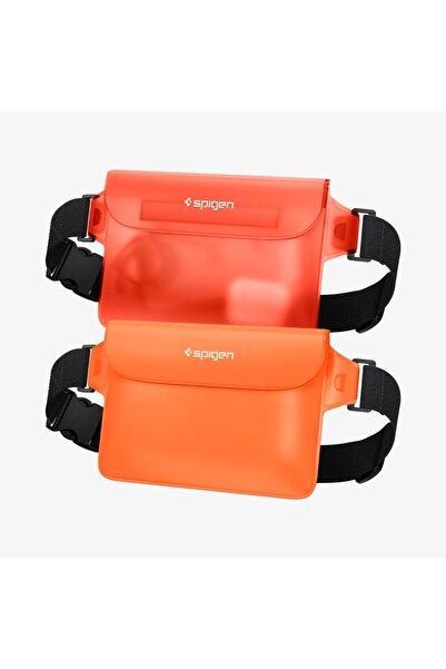 Spigen Aqua Shield Waterproof Ipx8 Waterproof Waist Bag (2 Pieces) A620 Sunset Orange - Amp06021