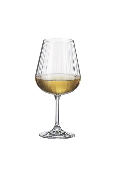 MAISON FORINE Set of 4 white wine glasses 490ml, Anna