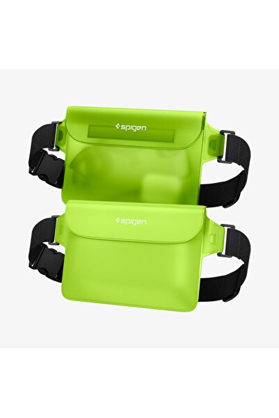 Spigen Aqua Shield Waterproof Ipx8 Waterproof Waist Bag 2 Pieces A620 Cactus Green - Amp06023