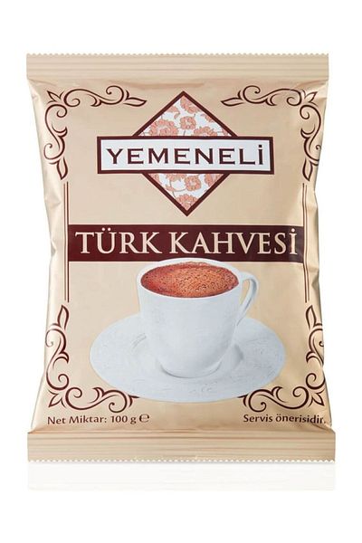 Yemeneli Turkish Coffee 100 g * 10 Packages with Yemeni
