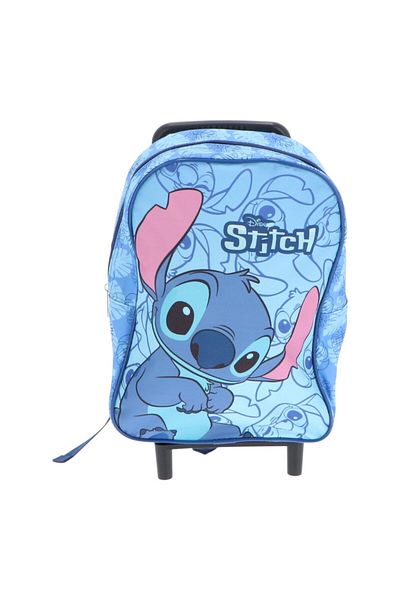 Stitch Troler prescolari, 31x24x10 cm, albastru, cu bretele ajustabile, Stitch