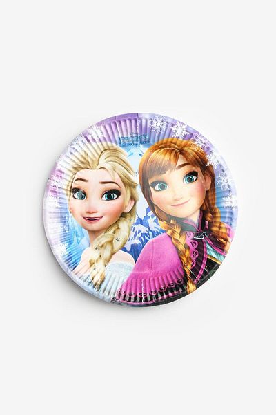 Le Mabelle Multicolored Elsa Themed Set of 8 Plates and Cups