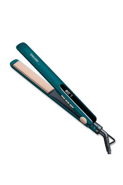 Beurer StylePro HS50 Ocean Premium Hair Straightener Teal and Black Length:35.4 cm