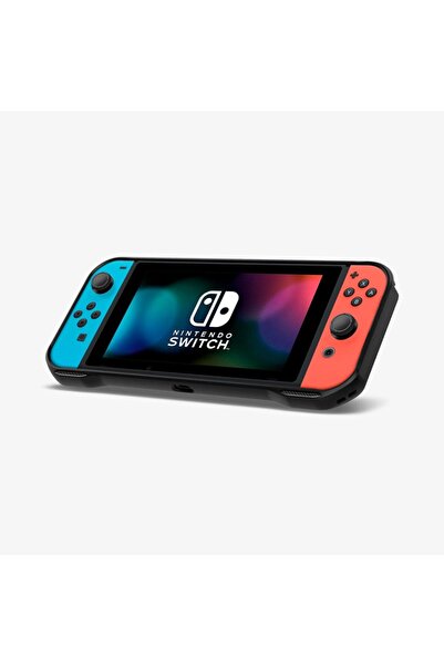 Spigen Rugged Armor for Nintendo Switch 2 case (2025) with Strap - Matte Black