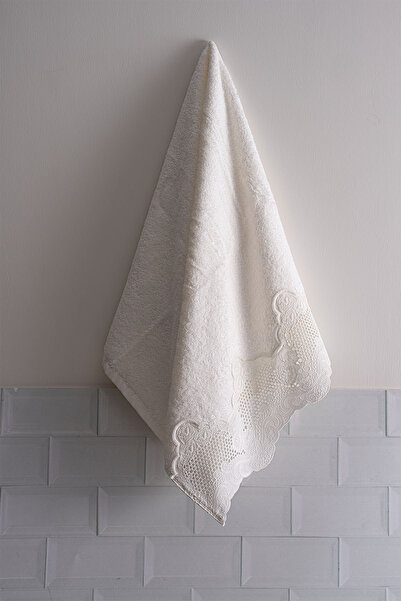 Nazik Home Рушник з вишивкою ірису (30 x 50 см)