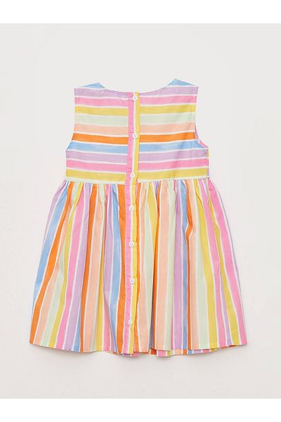 LC Waikiki Lcw Baby Mixed Crew Neck Baby Girl Dress
