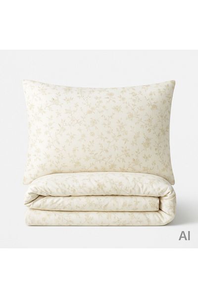 Pazar Home Bedding Bazaar Home Otranto Printed Cotton 6 Piece King Size Bedspread with Stitched Filling
