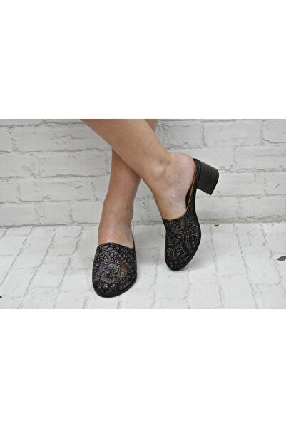 Kesim Shoes Genuine Leather Women's Slippers