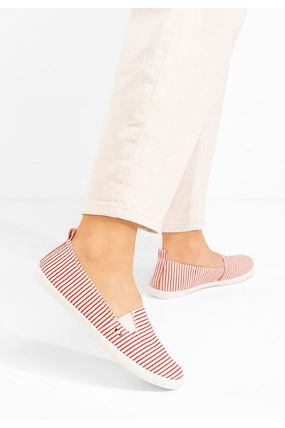 B T Shoes Brandusa women's red espadrilles