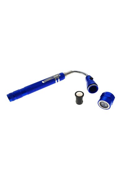 OEM Lanterna Led telescopica, instrument magnetic de ridicare, cu cap flexibil, albastra
