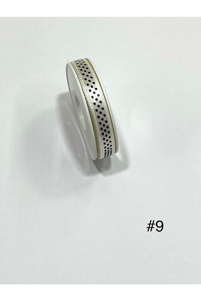 karantuhafiye Polka Dot Ribbon / 1 cm (10 mm) / 10 Meters