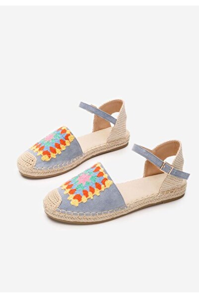 B T Shoes Espadrile dama Graciella bleu