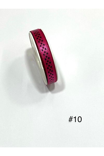 karantuhafiye Polka Dot Ribbon / 1 cm (10 mm) / 10 Meters