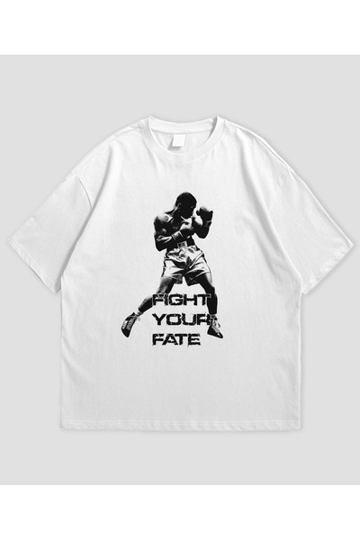 SVART WEAR Tricou oversize unisex Fight For Fate