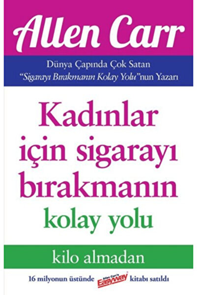 Butik Yayınları Kadınlar İçin Sigarayı Bırakmanın Kolay Yolu