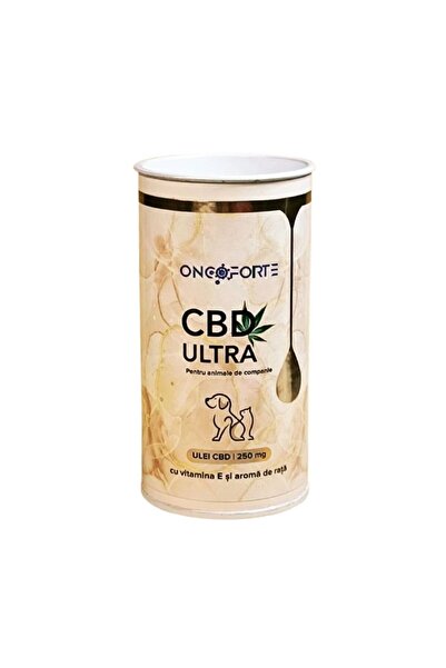 Biotech Evolution Oncoforte CBD 2,5%,10 ml, ulei CBD Broad Spectrum HSO pentru animale de companie, cu aromă de rață