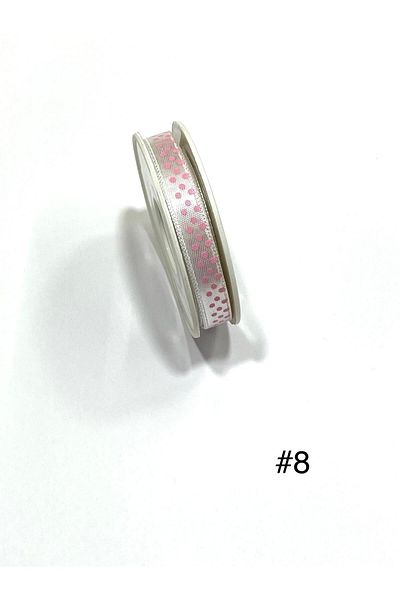 karantuhafiye Polka Dot Ribbon / 1 cm (10 mm) / 10 Meters
