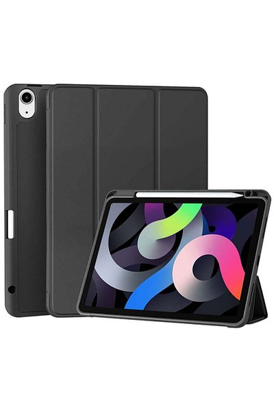 SKYDDAR INNOVATION Tablet case for Xiaomi Redmi Pad 2, Pencil holder, Sleep/Wake function, Black, sticker set