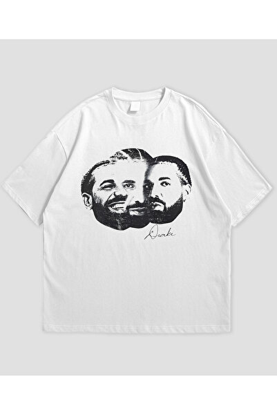 SVART WEAR تي شيرت كبير الحجم للجنسين بتصميم دريك