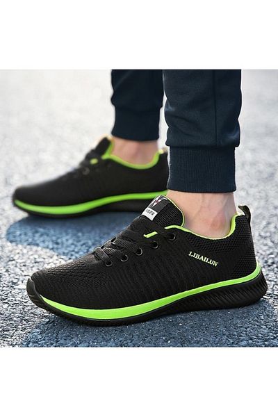 AyShop Men's Lightweight Breathable Mesh Comfortable Soft Sole Sports Shoes